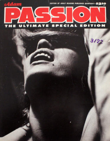 Adam Special Edition PASSION Vintage Adult Magazine
