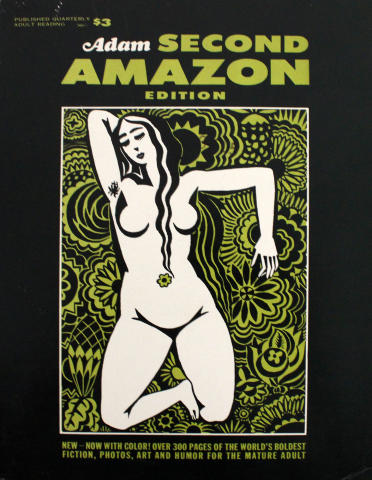 Adam AMAZON EDITION #2 Vintage Adult Magazine