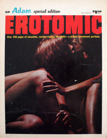 Adam Special Edition EROTOMIC #1 Vintage Adult Magazine
