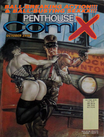 Penthouse Comix Vintage Adult Magazine