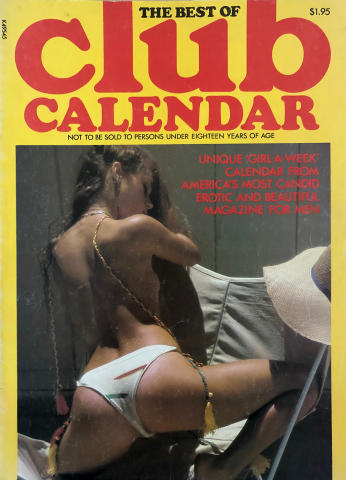 Club 1977 CALENDAR Vintage Adult Magazine