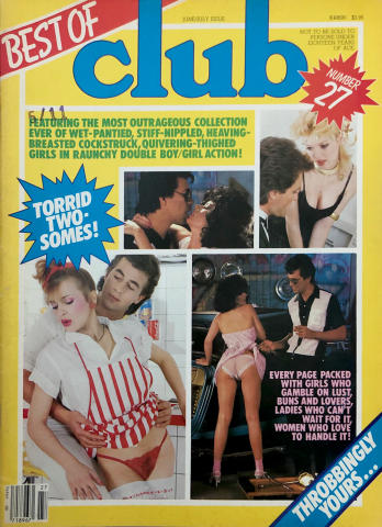 Best of Club No. 27 Vintage Adult Magazine