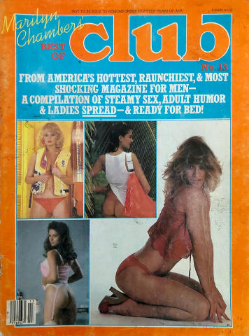 Best of Club No. 13 Vintage Adult Magazine