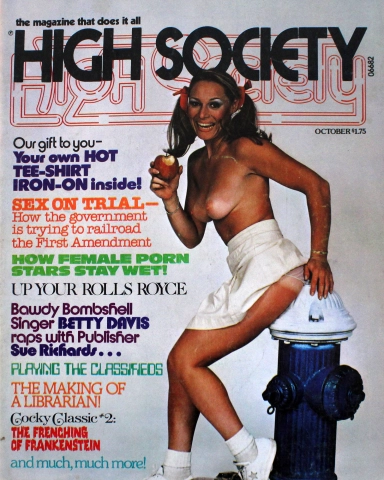 High Society Vol. 1 No. 6 | October 1976 at Wolfgang's