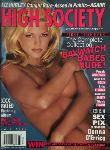 High Society Vintage Adult Magazine