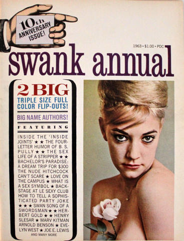 Swank 10th ANNIVERSARY Vintage Adult Magazine