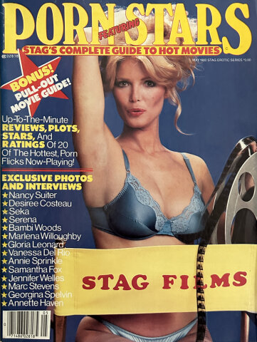 Stag PORNSTARS Vintage Adult Magazine