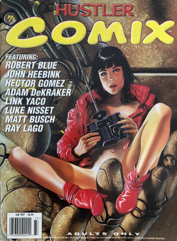 Hustler COMIX Vol. 1 No. 3 Vintage Adult Magazine