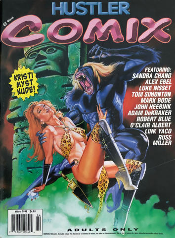 Hustler COMIX Vol. 1 No. 4 Vintage Adult Magazine