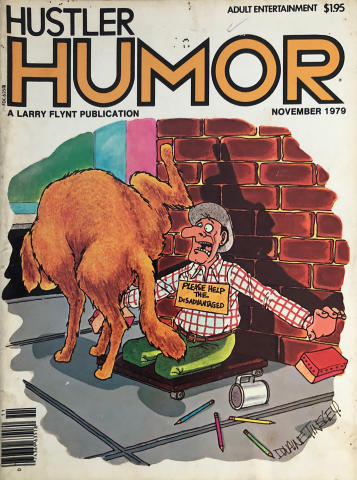 Hustler HUMOR Vintage Adult Magazine