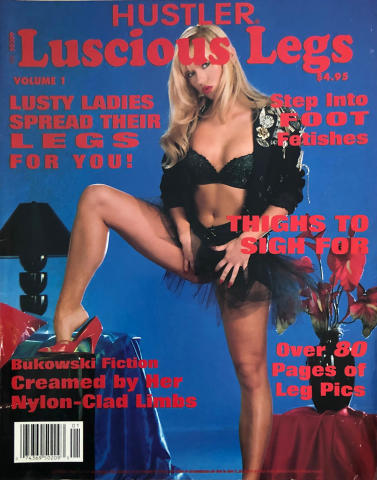 Hustler Luscious Legs Vol. 1 No. 1 Vintage Adult Magazine