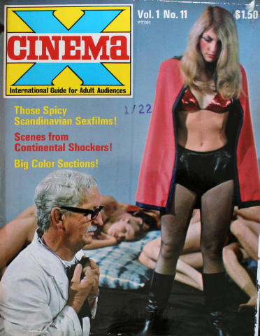 Cinema X Vol. 1 No. 11 Vintage Adult Magazine