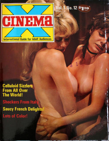 Cinema X Vol. 1 No. 12 Vintage Adult Magazine