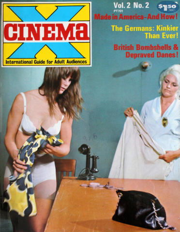 Cinema X Vol. 2 No. 2 Vintage Adult Magazine