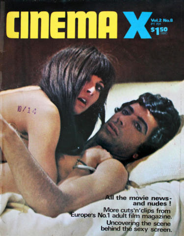 Cinema X Vol. 2 No. 8 Vintage Adult Magazine