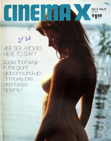 Cinema X Vol. 2 No. 9 Vintage Adult Magazine