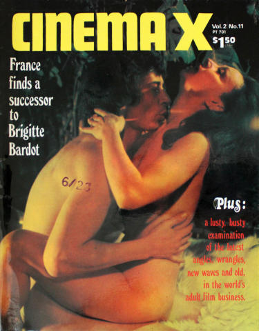 Cinema X Vol. 2 No. 11 Vintage Adult Magazine