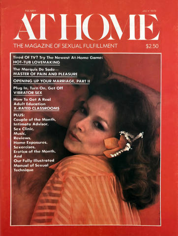 At Home Vintage Adult Magazine