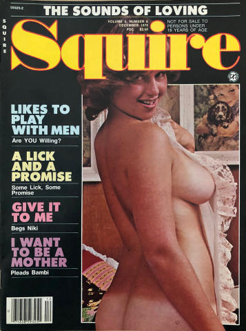 Squire Vintage Adult Magazine