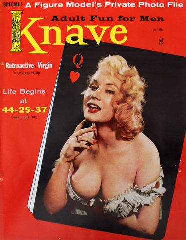 Knave Vol. 1 No. 4 Vintage Adult Magazine