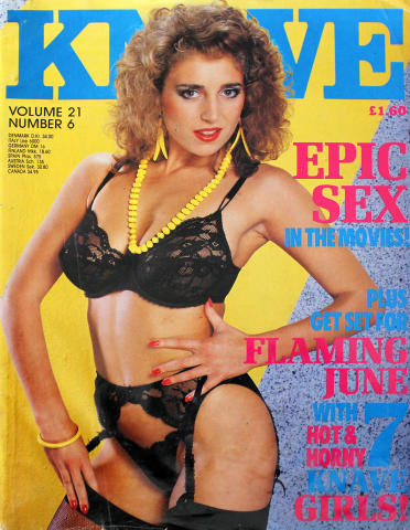Knave Vol. 21 No. 6 Vintage Adult Magazine