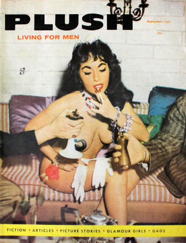 Plush Vintage Adult Magazine
