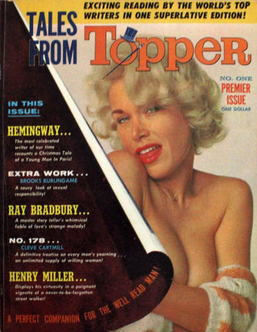 Topper Vol. 1 No. 1 Premier Issue Vintage Adult Magazine