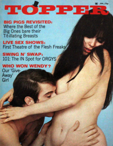 Topper Vintage Adult Magazine