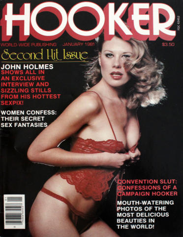 Hooker Vol. 1 No. 2 Vintage Adult Magazine