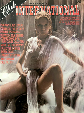 Club International Vintage Adult Magazine