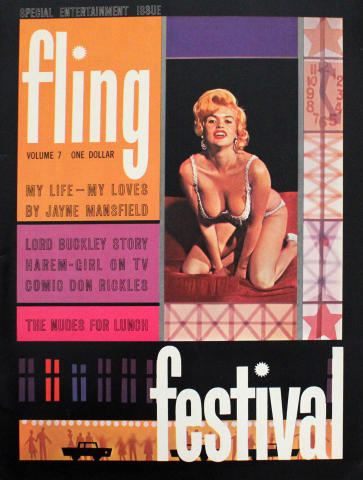 Fling Festival Volume 7 Vintage Adult Magazine