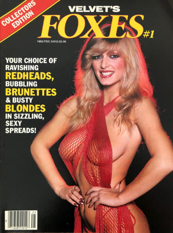 Velvet FOXES Vol. 1 No. 1 Vintage Adult Magazine