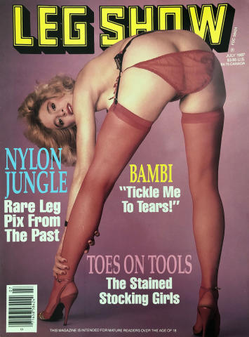 Leg Show Vol. 4 No. 7 Vintage Adult Magazine