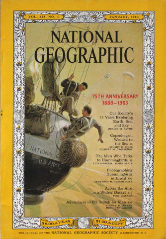 NATIONAL GEOGRAPHIC 1963年8月号 NATIONAL GEOGRAPHIC 1963年8月号 Disney's National Geographic