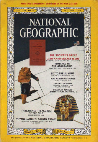 NATIONAL GEOGRAPHIC 1963年8月号 NATIONAL GEOGRAPHIC 1963年8月号 Disney's National Geographic