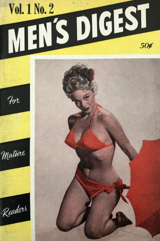 Men's Digest No. 2 Vintage Adult Magazine