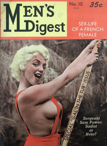 Men's Digest No. 10 Vintage Adult Magazine
