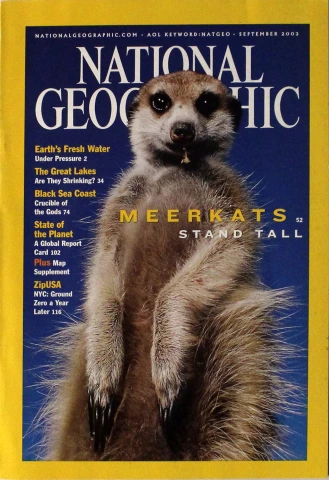 National Geographic | September 2002 at Wolfgang's