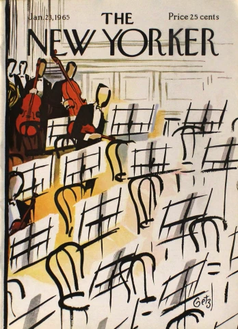 The New Yorker | January 23, 1965 at Wolfgang's