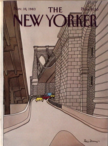 The New Yorker | November 14, 1983 at Wolfgang's