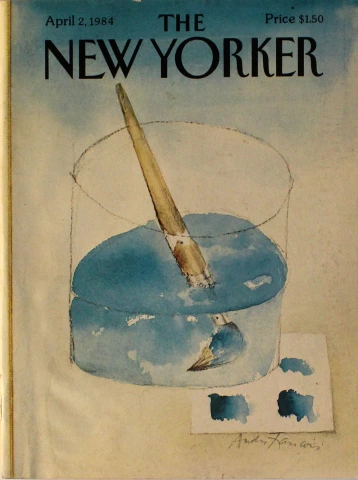 The New Yorker | April 2, 1984 at Wolfgang's