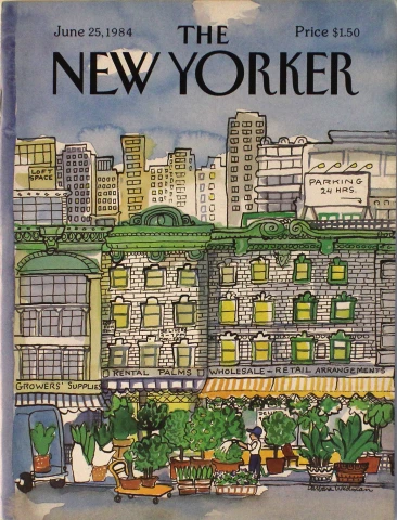 The New Yorker | June 25, 1984 at Wolfgang's