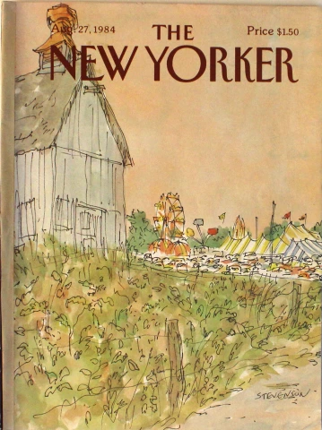 The New Yorker | August 27, 1984 at Wolfgang's