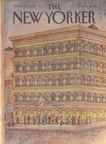 The New Yorker | September 24, 1984 at Wolfgang's