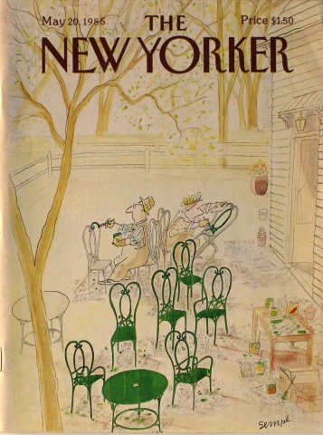 The New Yorker | May 20, 1985 at Wolfgang's