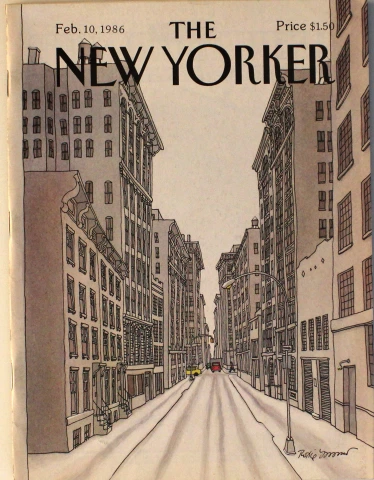 The New Yorker | February 10, 1986 at Wolfgang's
