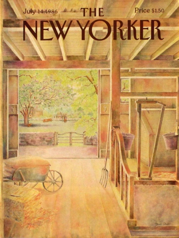 The New Yorker - February 18 1985 Poster for Sale by romirdrigz