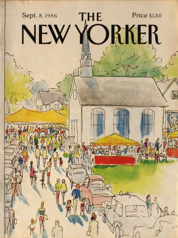 The New Yorker | September 8, 1986 at Wolfgang's