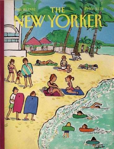 The New Yorker | January 20, 1992 at Wolfgang's