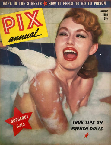 Pix Summer Vintage Adult Magazine